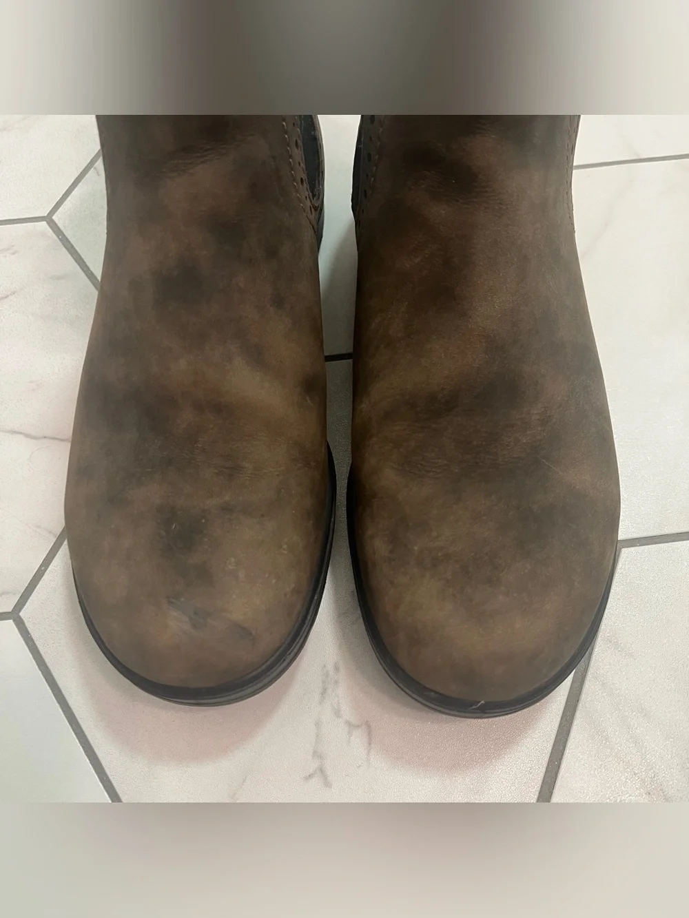 Blundstone High-Top 1351 Rustic Brown Chelsea Boot Size 8.5 Women's